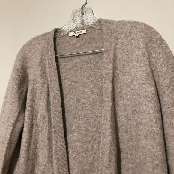 Madewell Ryder Alpaca Blend Women's XXS Extra Extra Small Open Cardigan - Picture 3 of 7